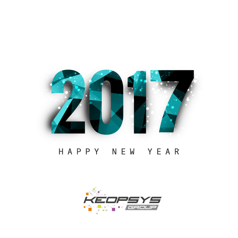 Excellent and wonderful new year 2017 Keopsys company 10